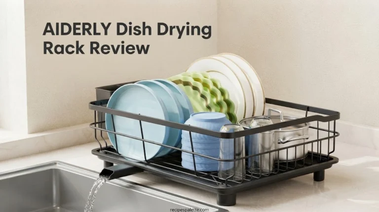 AIDERLY Dish Drying Rack Review