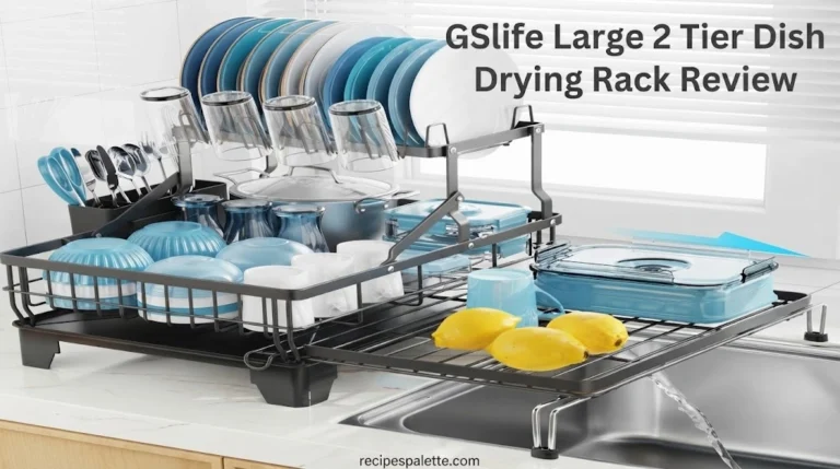 GSlife Large 2 Tier Dish Drying Rack Review