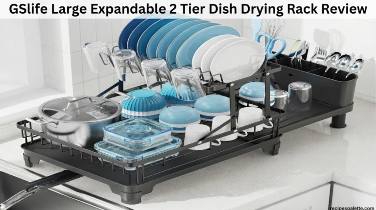 GSlife Large Expandable 2 Tier Dish Drying Rack Review