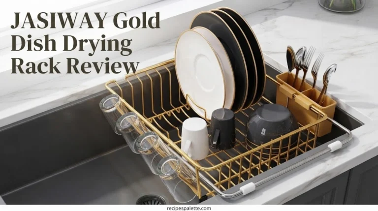 JASIWAY Gold Dish Drying Rack Review