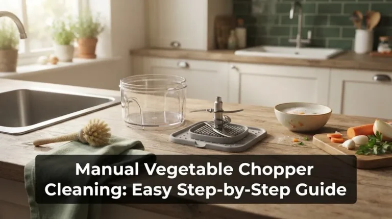 Manual Vegetable Chopper Cleaning