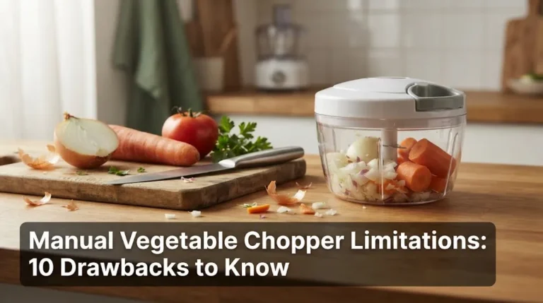 Manual Vegetable Chopper Limitations
