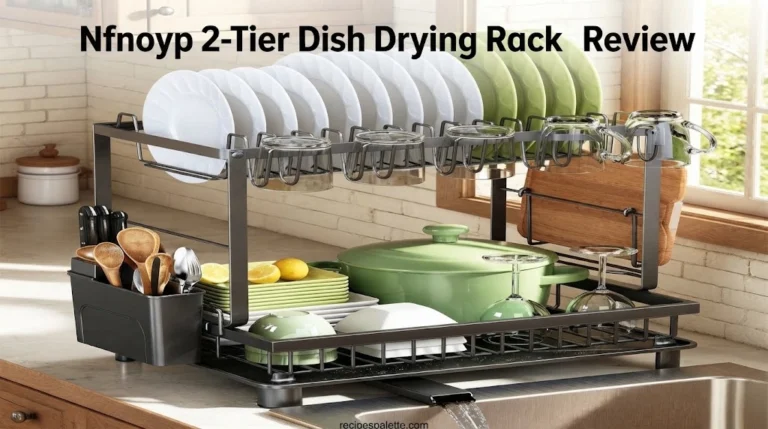Nfnoyp 2-Tier Dish Drying Rack Review
