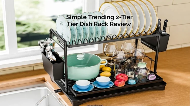 Simple Trending 2-Tier Dish Rack Review